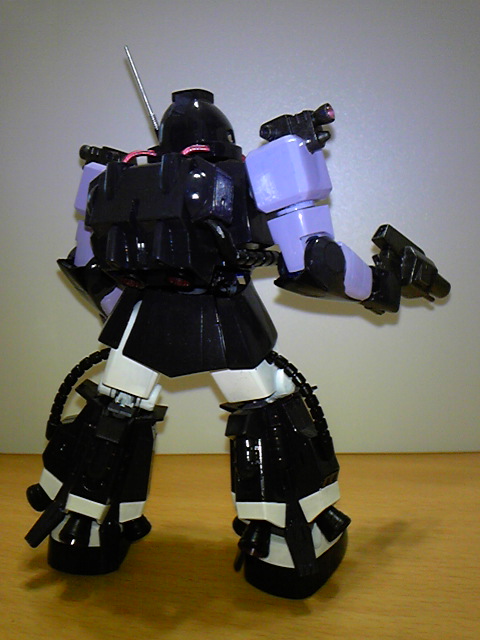 高機動型ザク強行偵察型黒い三連星仕様_後