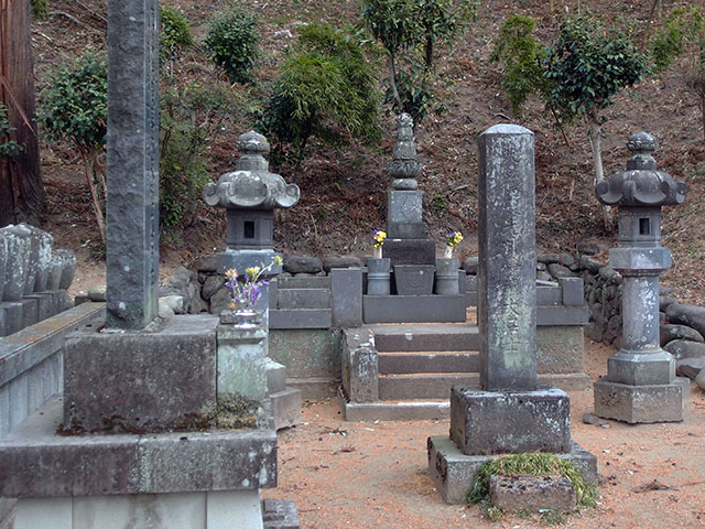 大道寺駿河守墓所